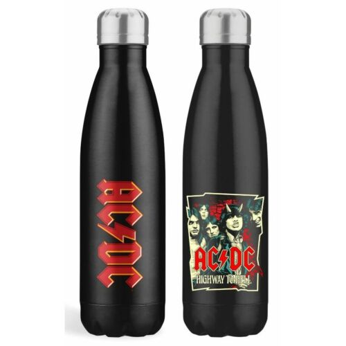 ACDC Highway To Hell 500mL Stainless Steel Double Walled Drink Water Bottle 