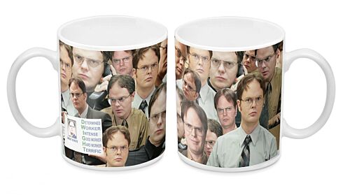 The Office Dwight Schrute Design 330ml Ceramic Coffee Mug Tea Cup