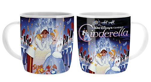 Disney Classic Cinderella Design Barrel Mug 400ml Coffee Tea Mug Cup 