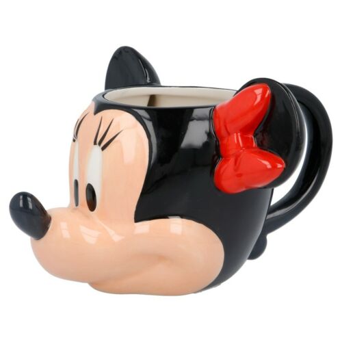 Minnie Mouse Head Disney Moulded 500mL Coffee Tea Mug Cup