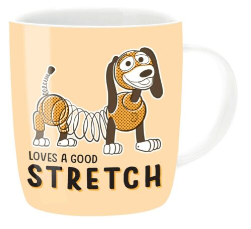 Toy Story Slinky Dog Loves A Good Stretch 410ml Barrel Coffee Mug Tea Cup
