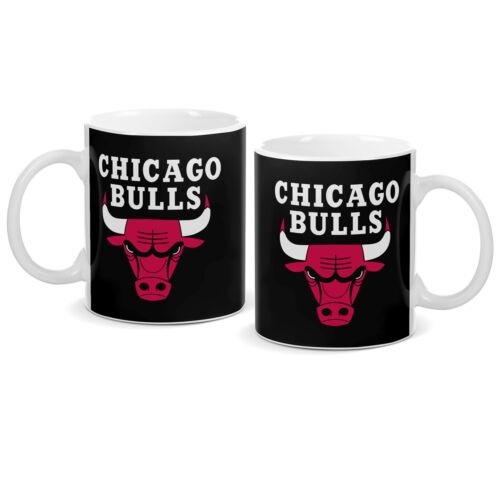 Chicago Bulls NBA Team National Basketball Association 330mL Coffee Mug Tea Cup