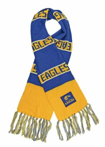 West Coast Eagles AFL Football Cloth Patch Scarf