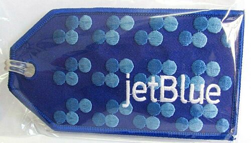 Jet Blue Jetblue Airlines Airways Aviation Luggage Bag Tag