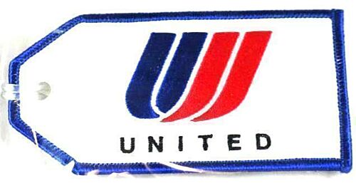 United Airlines America Luggage Bag Tag