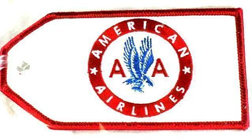 American Airlines Retro Luggage Bag Tag