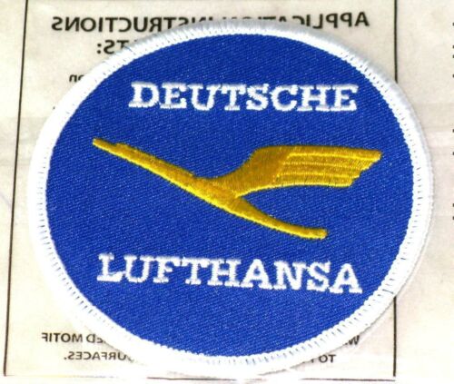 Lufthansa Retro Embroidered Cloth Patch Applique