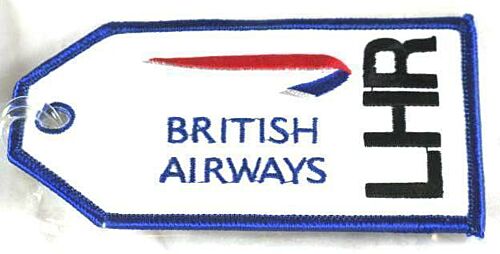 British Airways Heathrow Luggage Bag Tag