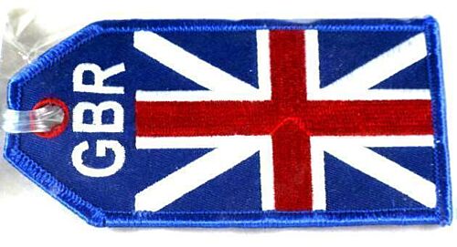 Great Britain Union Jack Luggage Bag Tag