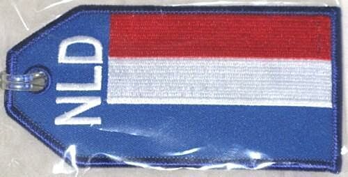 Netherlands Flag Luggage Bag Tag