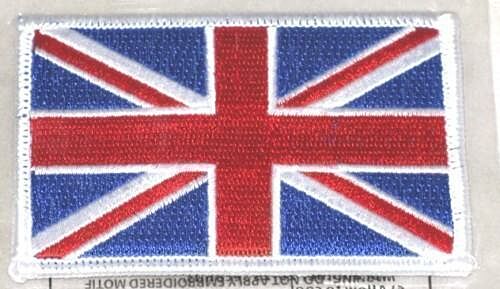 Union Jack Retro Embroidered Cloth Patch Applique
