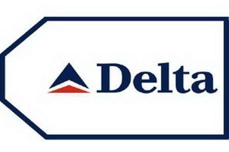 Delta Airlines Logo Luggage Bag Tag