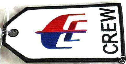 Malaysian Airlines Crew Luggage Bag Tag