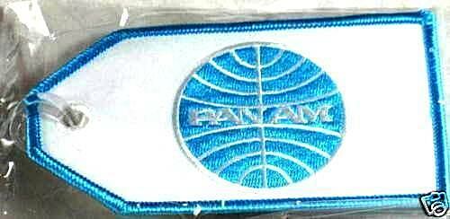 Pan Am Airlines Retro Luggage Bag Tag