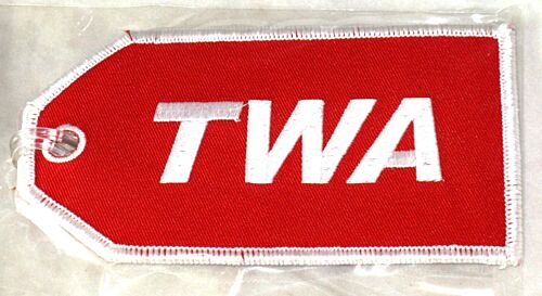 TWA Trans World Airways Retro Luggage Bag Tag