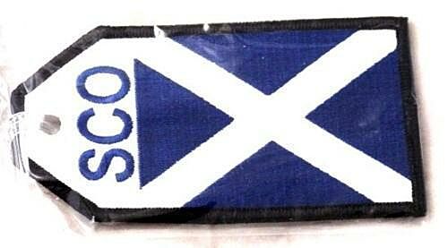 Scotland Airway Airlines Cabin Luggage Bag Tag