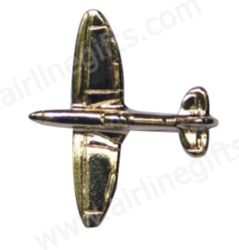 Spitfire Aircraft Plane Aviation 3D Pin Badge