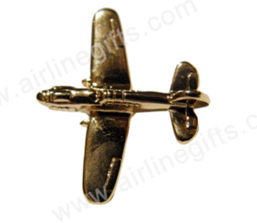 Zero Fighter Aircraft Plane Aviation 3D Pin Badge