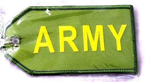 Army Military Airlines Cabin Luggage Bag Tag