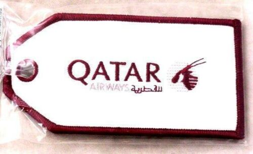 Qatar Airlines Flight Luggage Bag Tag