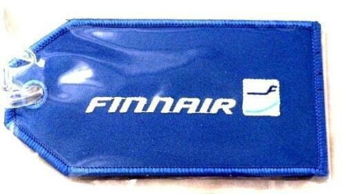 Finnair Airlines Cabin Luggage Bag Tag