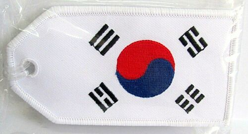 Korean Flag Logo Airlines Aviation Travel Luggage Bag Tag