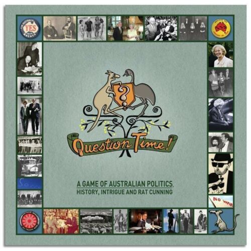 Question Time A Game Of Australian Politics History Intrigue And Rat Cunning Board Game  