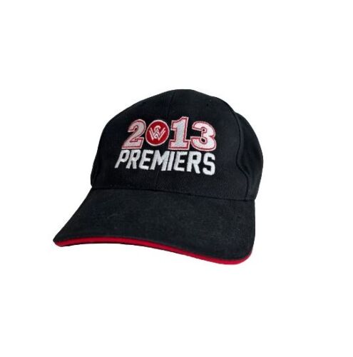2013 A-League Premiers Western Sydney Wanderers WSW Black Curved Peak Baseball Hat Cap