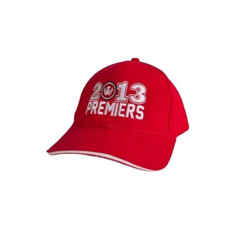 2013 A-League Premiers Western Sydney Wanderers WSW Red Curved Peak Baseball Hat Cap