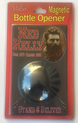 Ned Kelly Magnetic Fridge Bottle Opener