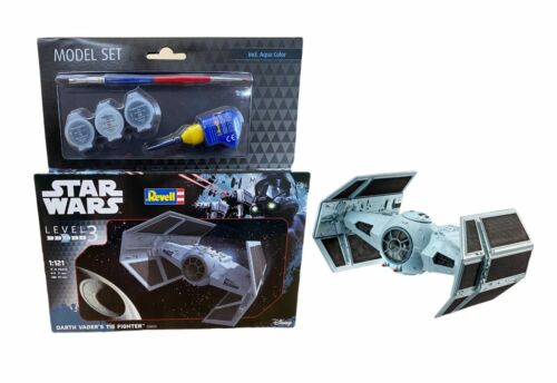 Revell Star Wars Darth Vader's Tie Fighter 1:121 Scale 21 Part Plastic Model Kit 