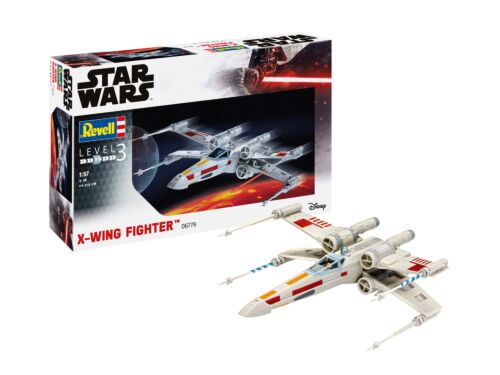 Revell Star Wars X-Wing Fighter 1:57 Scale 38 Part Plastic Model Kit - Paints Not Included