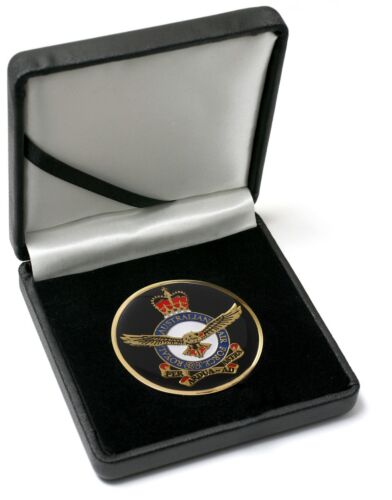 Royal Australian Air Force Medallion In Case