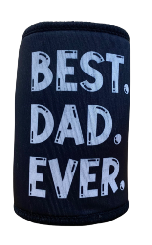 Best. Dad. Ever. Neoprene Can Cooler Stubby Holder Fathers Day Gift Idea  