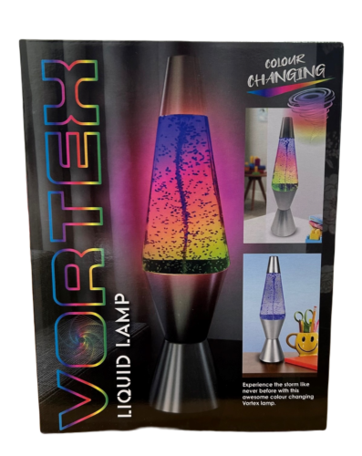 Vortex Colour Changing LED Light Liquid Lamp  