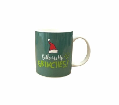 Bottoms Up Grinches Novelty Christmas 350mL Coffee Mug Tea Cup