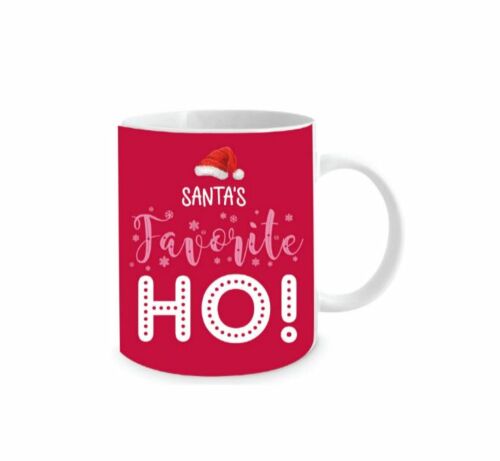 Santa's Favourite Ho Novelty Christmas 350mL Coffee Mug Tea Cup