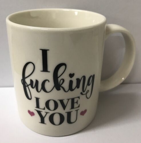 I F*cking Love You 12oz Coffee Tea Mug Cup In Gift Box 