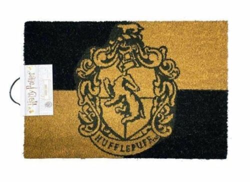 Harry Potter Hufflepuff Crest Doormat Welcome Door Mat 