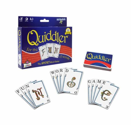 Quiddler For The Fund Of Words The Short Word Family Fun Card Game Ages 8+