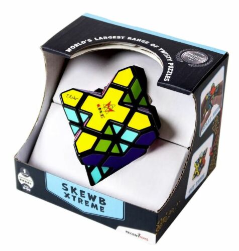 SKEWB Xtreme World's Most Fascinating Brainteasers Puzzle Fun To The Extreme IQ Focus Login Strategy Fine Motor 