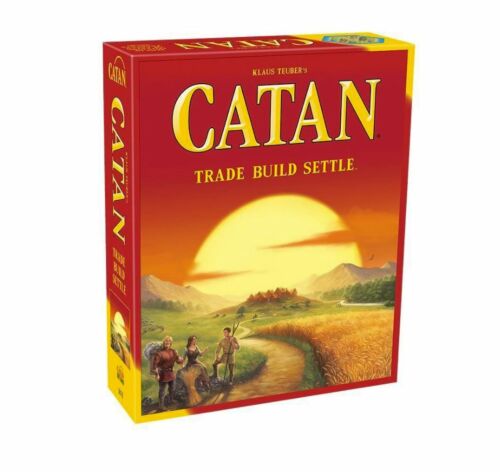 Catan Trade Build Settle 5th Edition Base Board Game Designed By Klaus Teuber