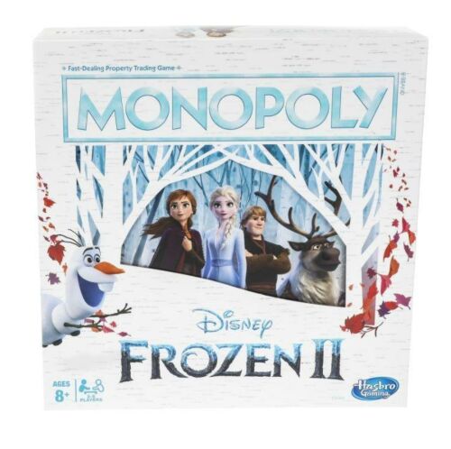 Disney Frozen II Edition Monopoly Board Game Collectors Item Fast Trading Game