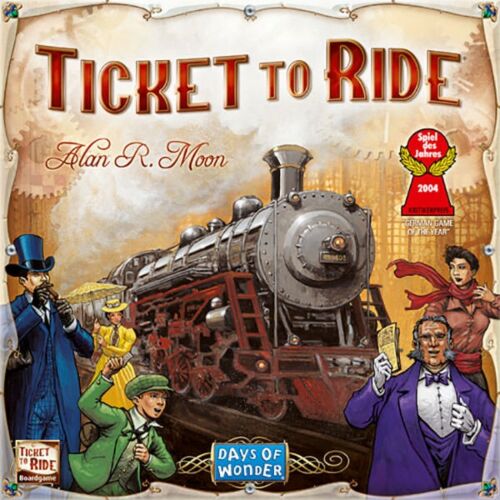 Ticket To Ride The Cross Country Train Adventure Board Game Family Friendly Fun Ages 8+