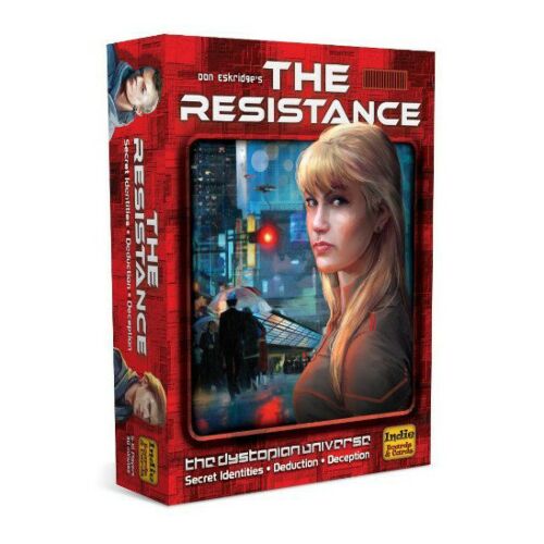 The Resistance 3rd Edition Strategic Battle Board Game Ages 14+