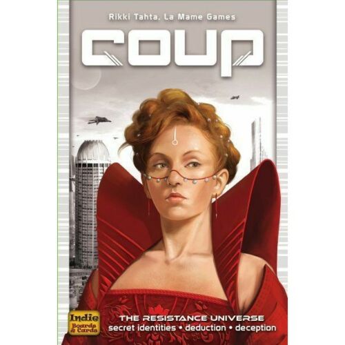 The Resistance: Coup Strategic Battle Board Game Only One Side Can Win Ages 14+