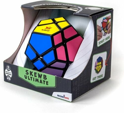 Skewb Ultimate Meffert's Puzzle Brain Teaser Game Toy Fun Ages 9+