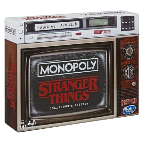 Stranger Things TV Show Edition Monopoly Board Game Fast Dealing Property Trading Game