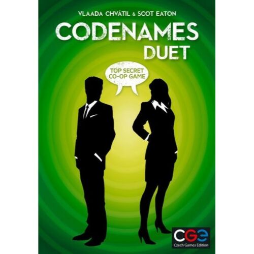 Codenames Duet Top Secret Co-Op Word Card Game Family Friendly Fun Ages 11+
