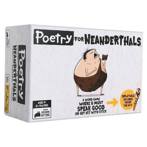 Poetry For Neanderthals Word Game Family Friendly Activity Fun